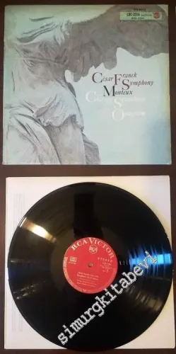 33 LP PLAK VINYL: César Franck - Monteux, Chicago Symphony - Symphony in D Minor -