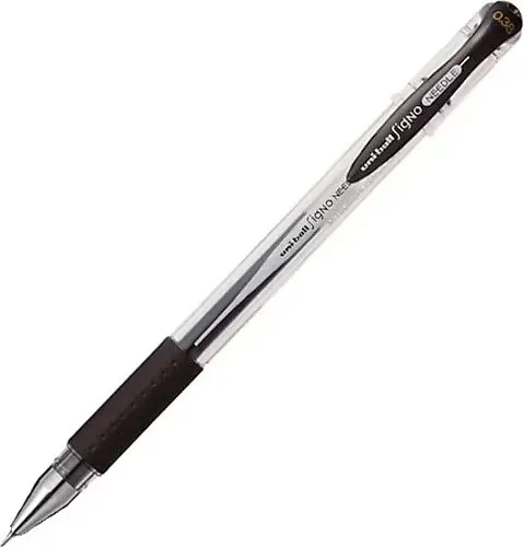 Uniball Signo NEEDLE 0.38 İğne Uçlu Jel Kalem Siyah