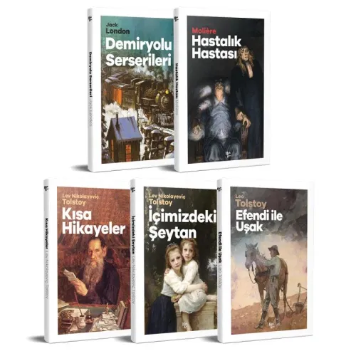 Unutulmaz Dünya Romanları Serisi - 5 Kitap - Halkkitabevi