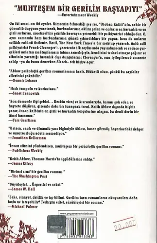 Psikopat Keith Ablow Pegasus Yayıncılık %52 indirimli