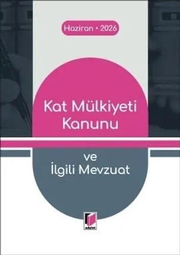Kat Mülkiyeti Kanunu ve İlgili Mevzuat (Cep Kitabı) Gürsel Yalvaç