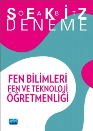 Nobel ÖABT Fen Bilimleri - Fen ve Teknoloji Öğretmenliği 8 Deneme