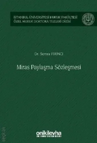 Miras Paylaşma Sözleşmesi