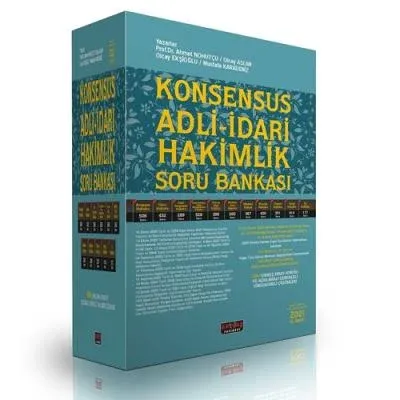 Konsensus Adli - İdari Hakimlik Soru Bankası Seti