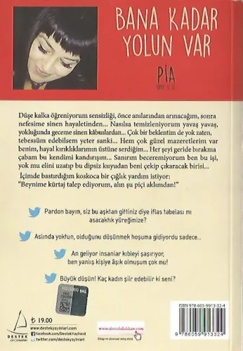 Bana Kadar Yolun Var Yıldız Umay Gülsü Destek Yayınevi %50 indirimli