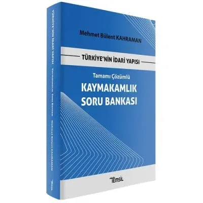 Tamamı Çözümlü Kaymakamlık Soru Bankası