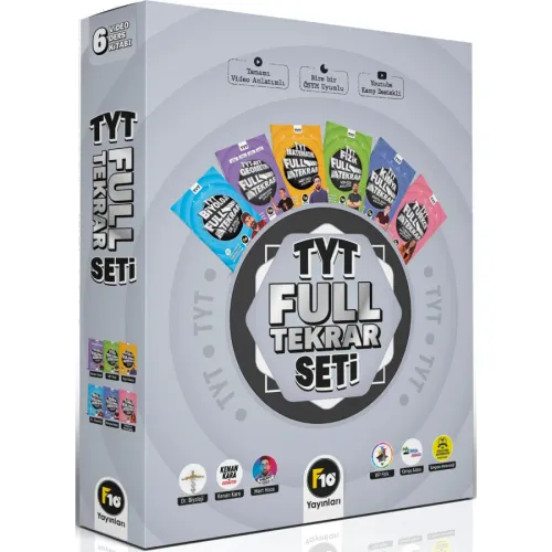 TYT Full Tekrar Seti F10 Yayınları