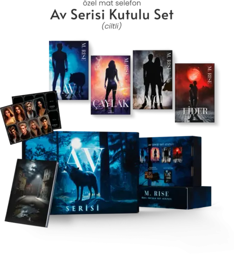 SET - AV SERİSİ (4 KİTAP) - CİLTLİ