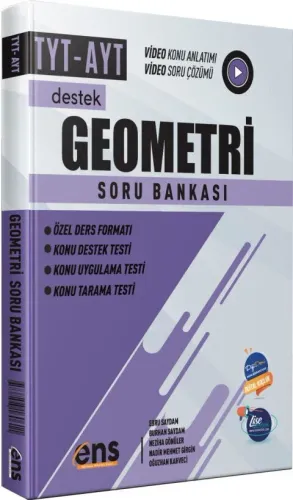 ENS Yayıncılık TYT AYT Geometri Destek Soru Bankası