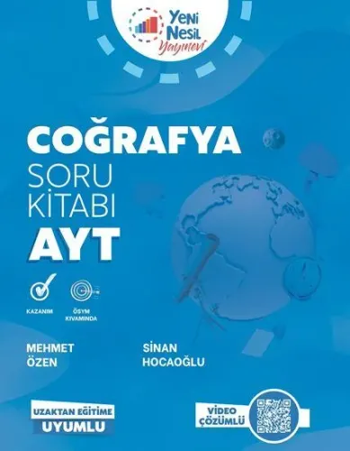 Yeni Nesil AYT Coğrafya Soru Kitabı