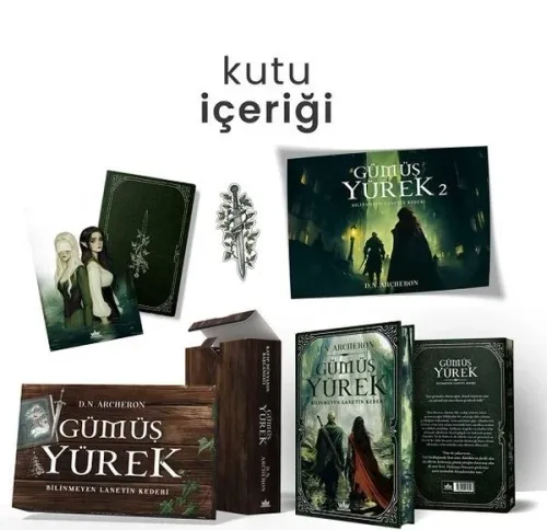 Gümüş Yürek 2: Bilinmeyen Lanetin Kederi (Ciltli Özel Kutulu Set)
