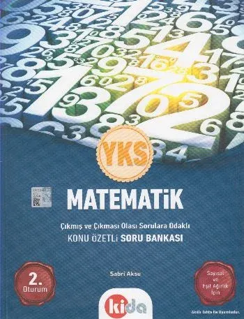 Kida YKS Matematik Konu Özetli Soru Bankası 2. Oturum
