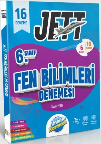 Ünlüler Karması 6. Sınıf Fen Bilimleri JETT 16 lı Branş Denemeleri