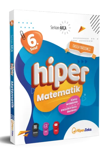 Hiper Zeka 6. Sınıf Hiper Matematik Konu Anlatımlı & Etkinlikli Soru Bankası 2026