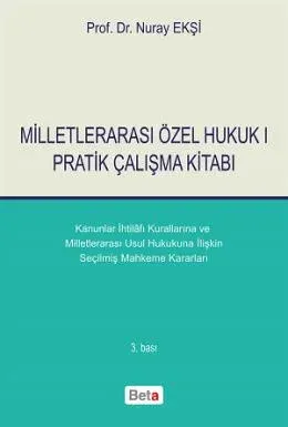 Milletlerarası Özel Hukuk I Pratik Çalışma Kitabı