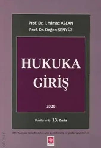 Hukuka Giriş