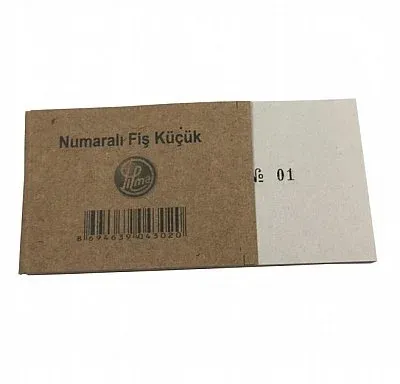 NUMARALI FİŞ KÜÇÜK