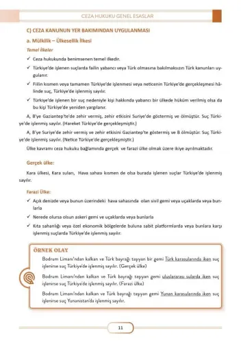 İmtiyaz Ceza Hukuku Genel Hükümler