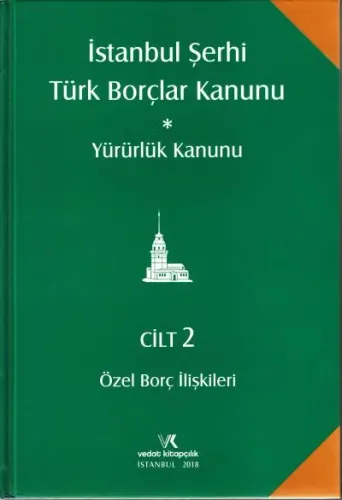 İstanbul Şerhi Türk Borçlar Kanunu 2 Cilt ( Takım )