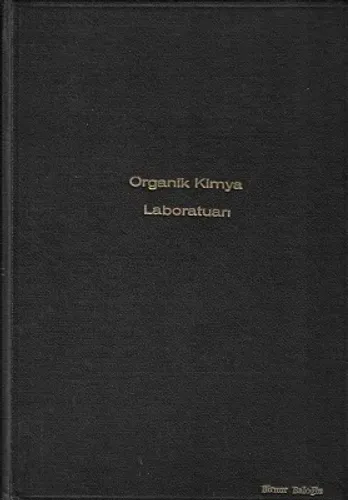 Organik Kimya Laboratuarı 1965 Baskı Ciltli Kitap