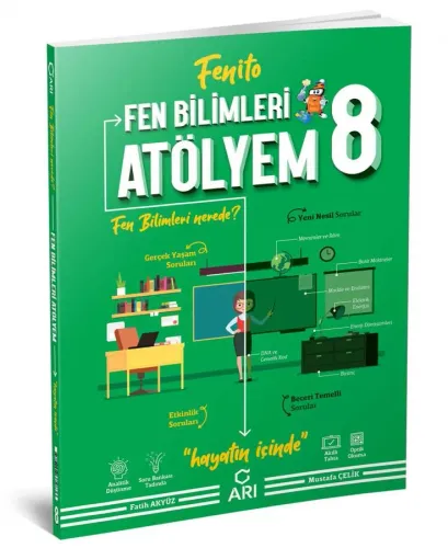 ARI 8.Sınıf FENİTO FEN BİLİMLERİ ATÖLYEM + Yazılı Eki