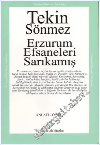 Erzurum Efsaneleri Sarıkamış: Soğanlı Dağları Babil Gibi Bal Kulesi Bardız -