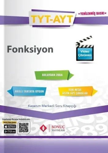 Sonuç Yayınları TYT AYT Fonksiyonlar