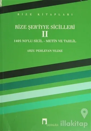 Rize Şer'iyye Sicilleri 2