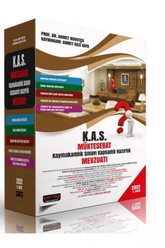 Kaymakamlık Sınavı Kapsamlı Hazırlık Mevzuatı