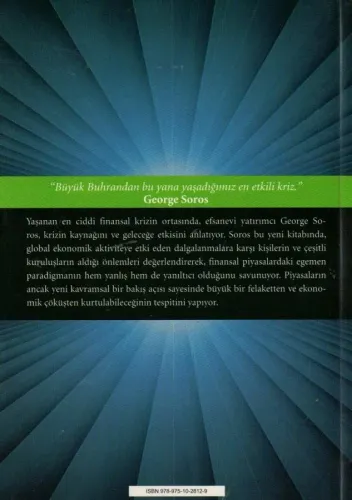 Finansal Piyasalar İçin Yeni Paradigma George Soros İnkılap Yayınevi %