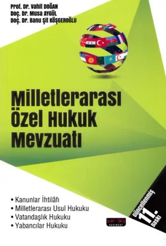 Milletlaraarası Özel Hukuk Mevzuatı