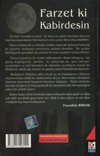 Farzet ki Kabirdesin Feyzullah Birışık Beyaz Karınca %50 indirimli