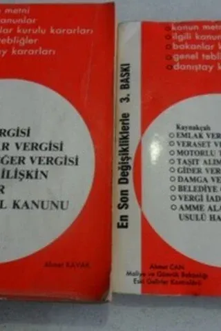Kaynakçalı Vergi Kanunları 2 Cilt
