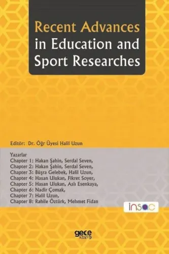 Recent Advances in Education and Sport Researches