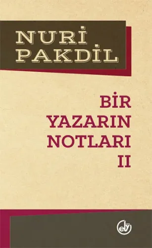 Bir Yazarın Notları 2 | Kitap Ambarı