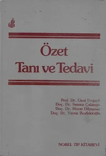 Özet Tanı ve Tedavi - Ciltli Kitap