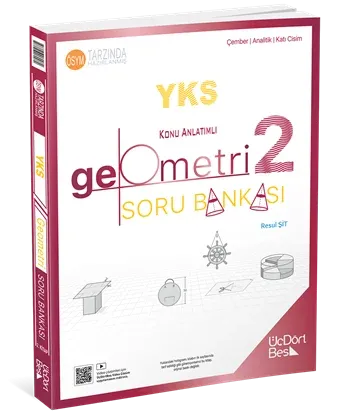 345 - YKS GEOMETRİ 2 SORU BANKASI - GÜNCEL BASKI