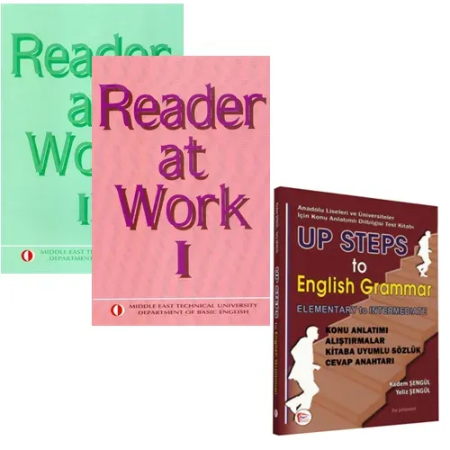 Reader at Work 1-2 Takım - Up Steps To English Grammar
