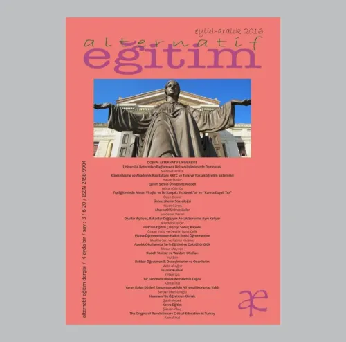 Alternatif Eğitim Dergisi - 3: Alternatif Üniversite