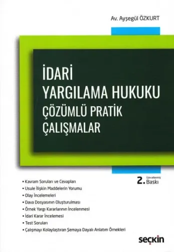 İdari Yargılama Hukuku Çözümlü Pratik Çalışmalar