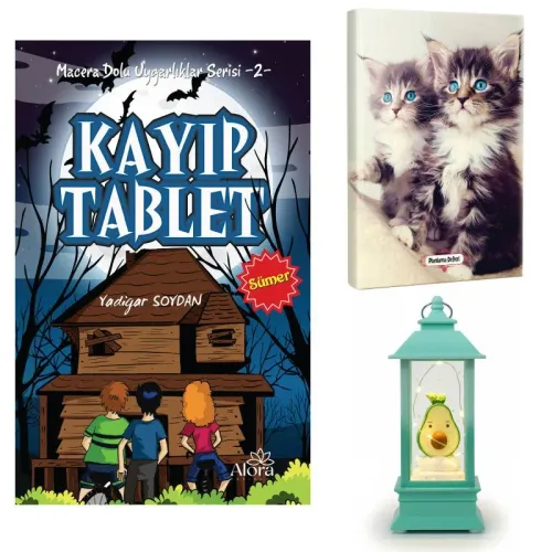 Kayıp Tablet - Maviş Kediler Planlama Defteri ve Avokado Fener Tipi Iş
