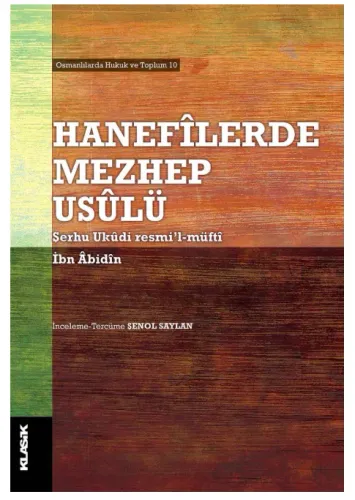 Hanefilerde Mezhep Usulü  Şerhu Ukudi resmil müfti