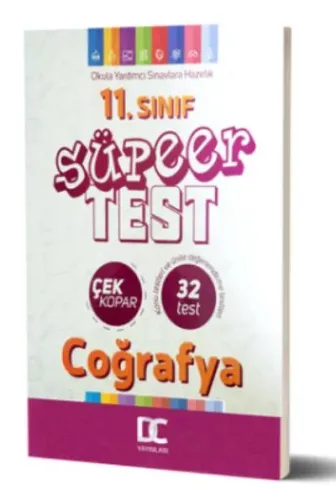 Doğru Cevap 11. Sınıf Coğrafya Çek Kopar Süper Test-YENİ