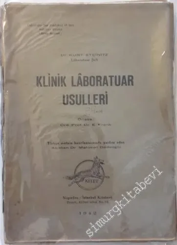 Klinik Laboratuar Usulleri -        1942