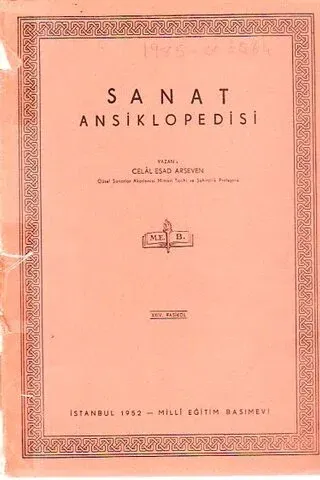 Sanat Ansiklopedisi 1952 / XXIV. Fasikül