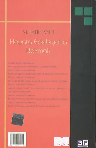 Hayata Edebiyatla Bakmak M. Fatih Andı 3F Yayınevi %50 indirimli