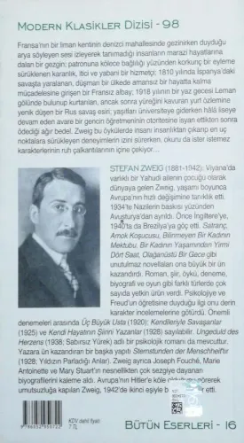 Ay Işığı Sokağı Stefan Zweig Türkiye İş Bankası Kültür Yayınları