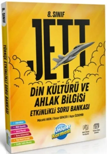 Ünlüler Karması 8. Sınıf Din Kültürü ve Ahlak Bilgisi JETT Etkinlikli Soru Bankası