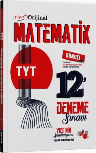 Orijinal Mikro TYT Matematik 12'li Deneme Sınavı