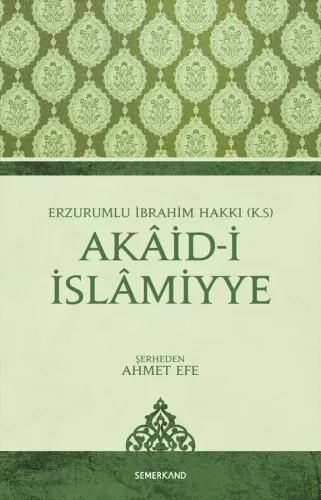 Akaidi İslamiyye | Ahmet Efe